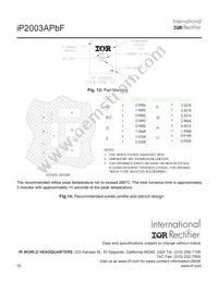 IP2003ATRPBF Datasheet Page 10