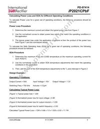 IP2021CTRPBF Datasheet Page 8