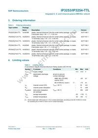 IP3254CZ8-4-TTL Datasheet Page 4