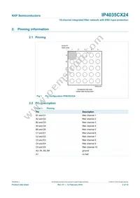 IP4035CX24/LF Datasheet Page 3