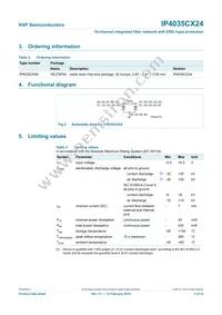 IP4035CX24/LF Datasheet Page 4