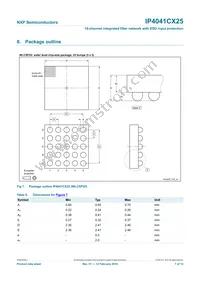 IP4041CX25/LF/P Datasheet Page 8