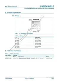 IP4060CX16/LF Datasheet Page 3