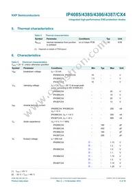 IP4085CX4/LF/PHP Datasheet Page 5