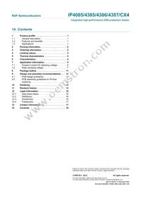 IP4085CX4/LF/PHP Datasheet Page 19