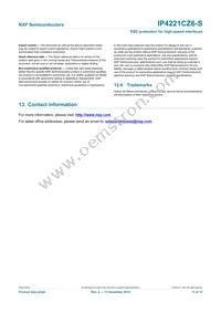 IP4221CZ6-S Datasheet Page 12