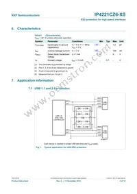 IP4221CZ6-XS Datasheet Page 4