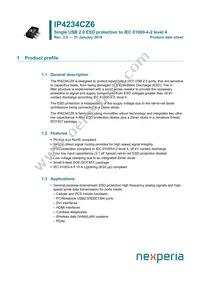 IP4234CZ6 Datasheet Cover