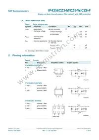 IP4256CZ6-F Datasheet Page 3