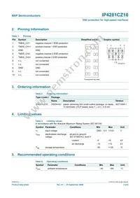 IP4281CZ10 Datasheet Page 2