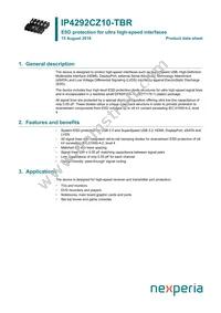 IP4292CZ10-TBR Datasheet Cover