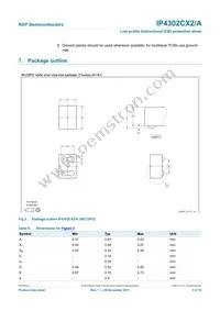 IP4302CX2/LF Datasheet Page 6