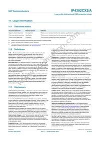 IP4302CX2/LF Datasheet Page 9
