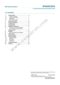 IP4302CX2/LF Datasheet Page 11