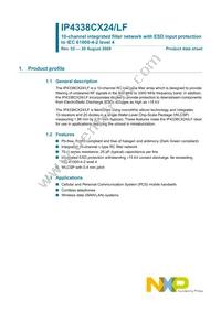 IP4338CX24/LF/P Datasheet Page 2