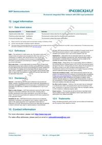 IP4338CX24/LF/P Datasheet Page 12