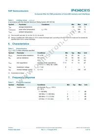 IP4340CX15/P Datasheet Page 5