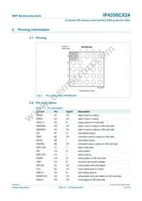 IP4350CX24/LF Datasheet Page 3