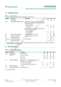 IP4352CX24/LF Datasheet Page 5