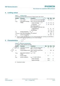 IP4359CX4/LF Datasheet Page 4