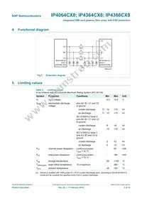IP4364CX8/LF Datasheet Page 4