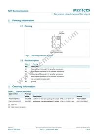 IP5311CX5/LF Datasheet Page 2