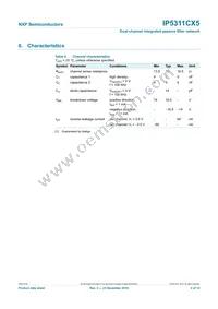 IP5311CX5/LF Datasheet Page 4