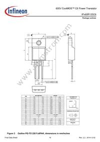 IPA60R125C6E8191XKSA1 Datasheet Page 16