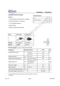 IPB050N06NGATMA1 Datasheet Cover