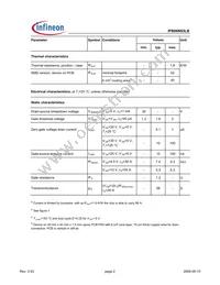 IPB06N03LB G Datasheet Page 2