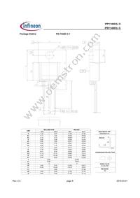 IPB114N03L G Datasheet Page 8