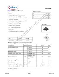 IPB13N03LB G Datasheet Cover