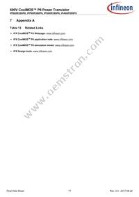 IPB60R380P6ATMA1 Datasheet Page 17