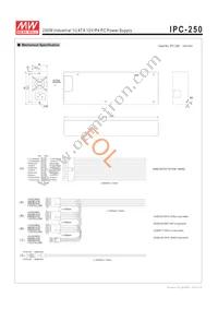 IPC-250 Datasheet Page 2