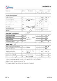 IPC100N04S402ATMA1 Datasheet Page 3