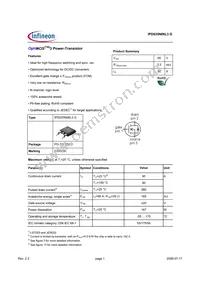 IPD035N06L3GATMA1 Datasheet Cover