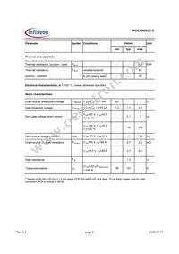 IPD035N06L3GATMA1 Datasheet Page 2