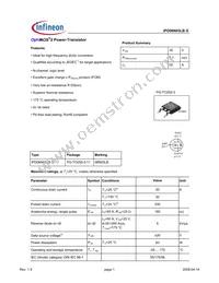 IPD06N03LB G Datasheet Cover