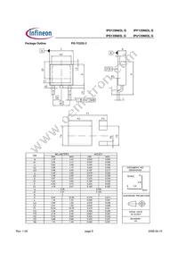 IPD135N03LGXT Datasheet Page 8