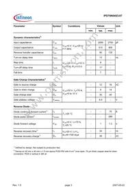 IPD70N04S3-07 Datasheet Page 3