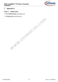 IPD80R600P7ATMA1 Datasheet Page 12