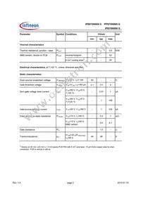 IPI070N06N G Datasheet Page 2