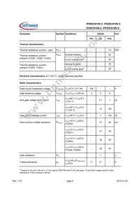 IPI50CN10NGHKSA1 Datasheet Page 2