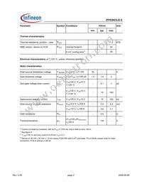 IPP03N03LB G Datasheet Page 2