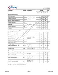 IPP10N03LB G Datasheet Page 3