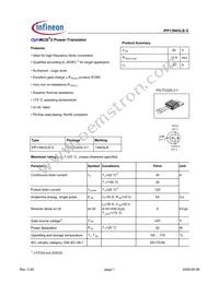 IPP13N03LB G Datasheet Cover