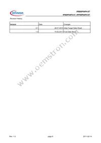 IPP80P04P407AKSA1 Datasheet Page 9