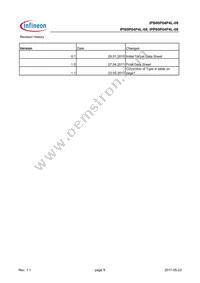 IPP80P04P4L08AKSA1 Datasheet Page 9