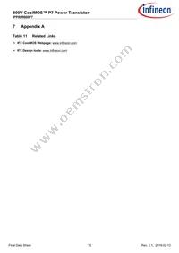 IPP80R600P7XKSA1 Datasheet Page 12