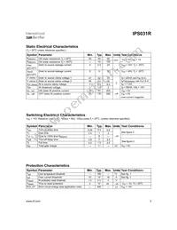 IPS031RTRL Datasheet Page 3